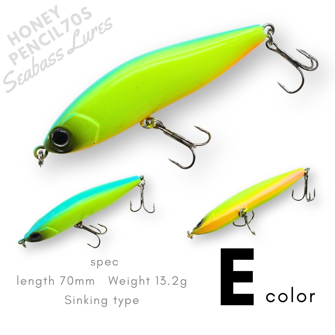 ハニーペンシル70S 9個セット 70mm 13 2g S字系 シンキング ハニーペンシル70S 9個セット 70mm 13 2g S字系 シンキング