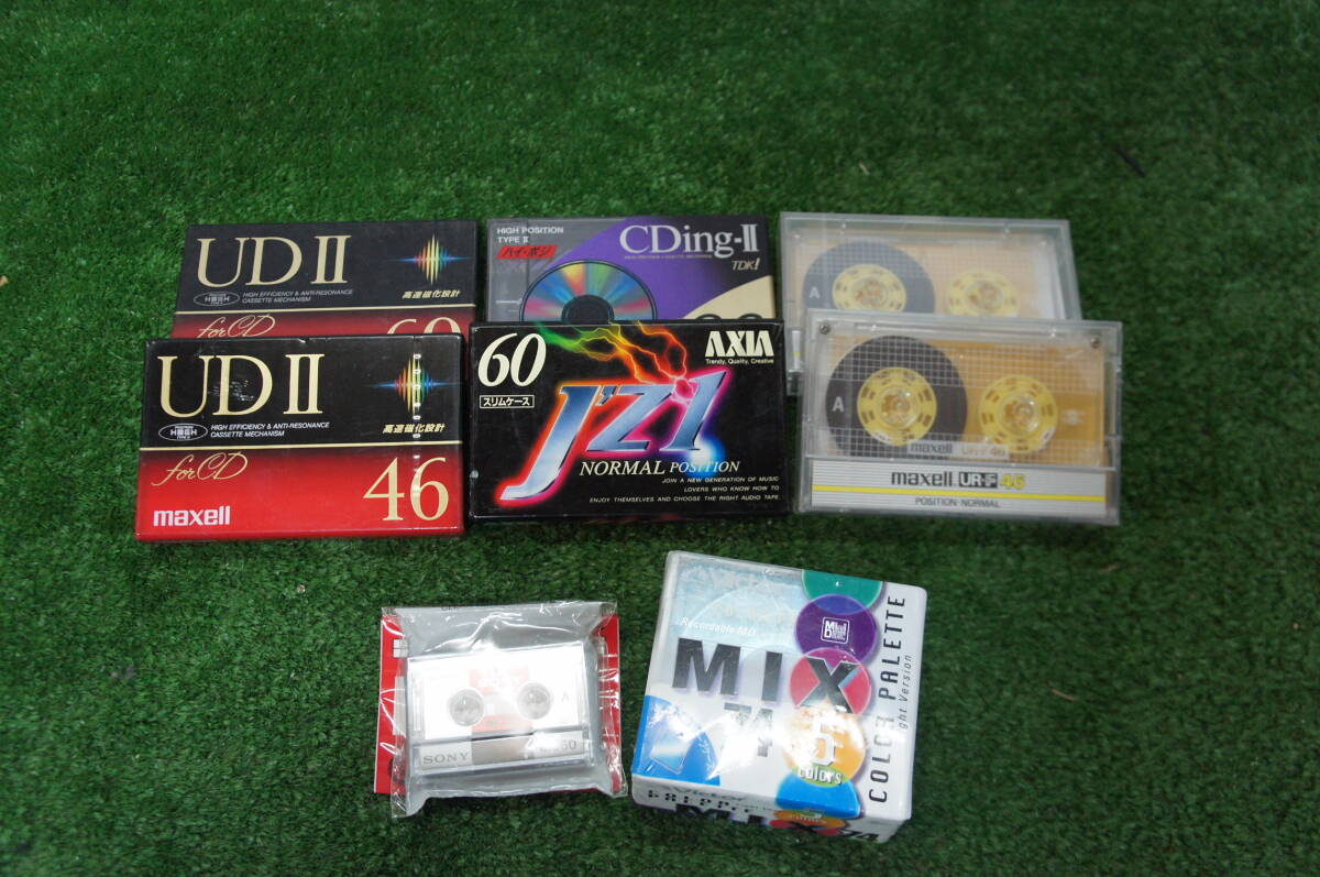 カセットテープ やMD など新品未開封 まとめて