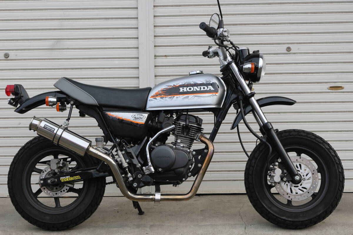 HONDA APE エイプ50FIタイプD(AC18)改 武川80cc BEAMSマフラー HONDA APE エイプ50FIタイプD(AC18)改 武川80cc BEAMSマフラー