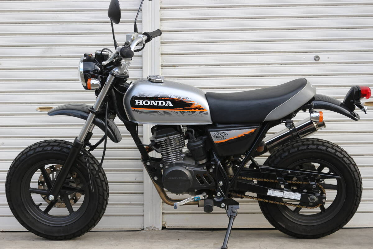 HONDA APE エイプ50FIタイプD(AC18)改 武川80cc BEAMSマフラー HONDA APE エイプ50FIタイプD(AC18)改 武川80cc BEAMSマフラー