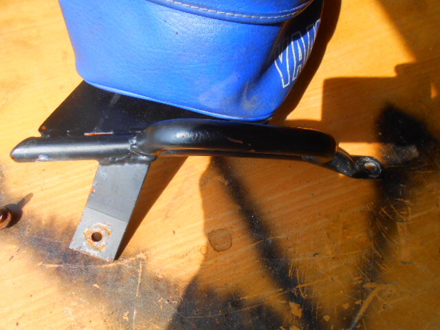 ヤマハDT200WR用、純正サイドバック、ショートツーリングにも便利