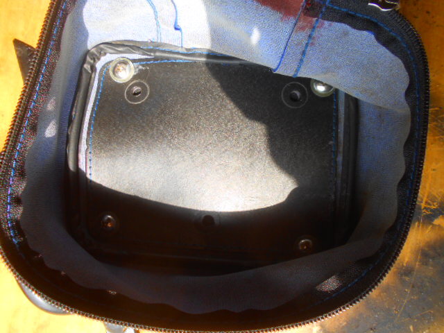 ヤマハDT200WR用、純正サイドバック、ショートツーリングにも便利