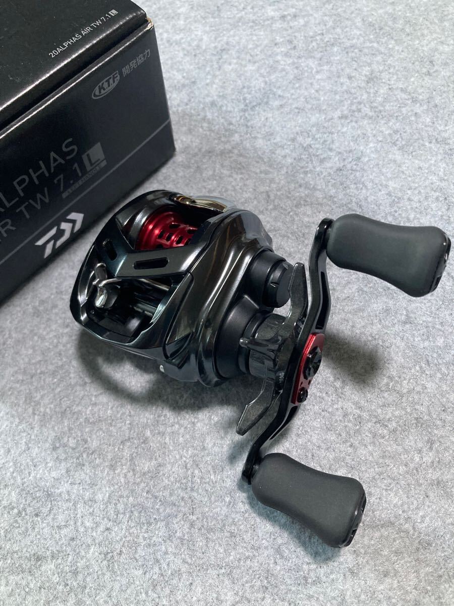 ダイワ DAIWA アルファス AIR TW 7.1L 左巻き 新品同様 ベイトフィネス