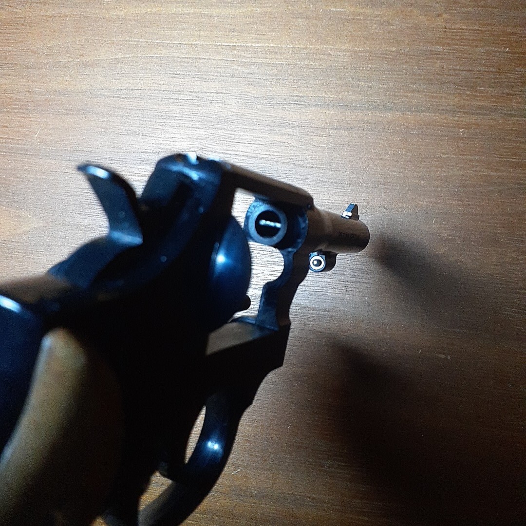 日本警察 仕様 S&W M10 38口径 リボルバー 実物 S&W社製 木製 日本警察 仕様 S&W M10 38口径 リボルバー 実物 S&W社製 木製