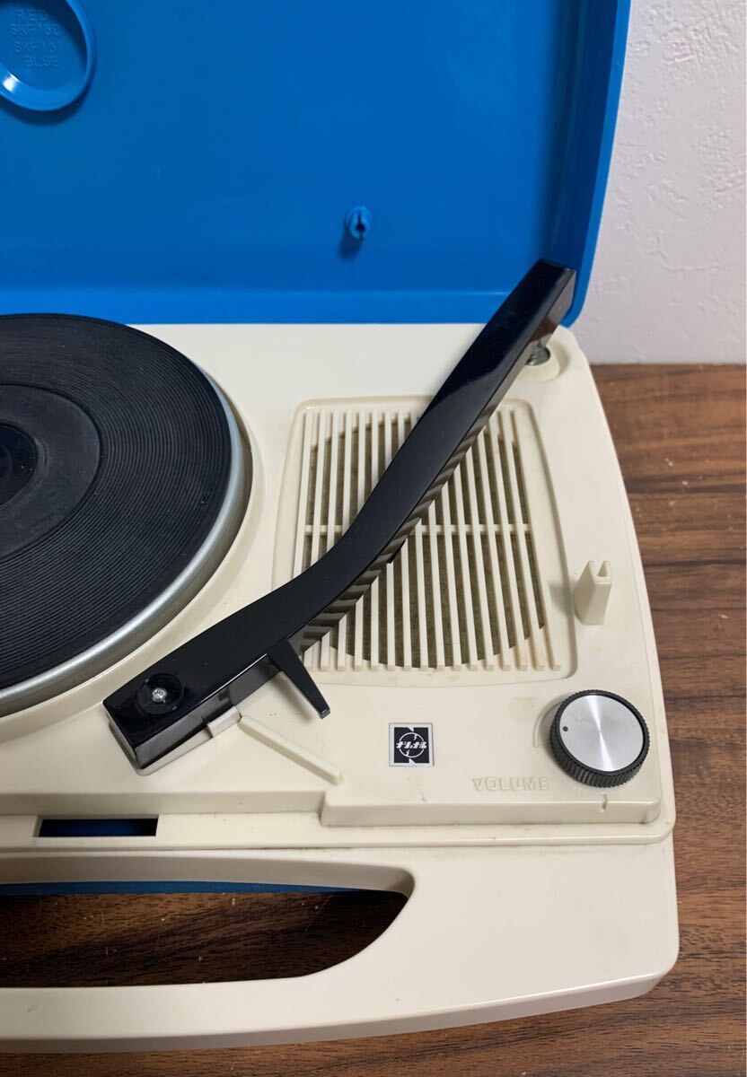 美品】 National ナショナル ポータブル レコードプレーヤー SF 美品】 National ナショナル ポータブル レコードプレーヤー SF