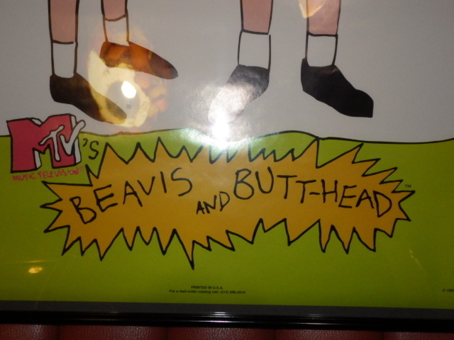 ビーバス&バットヘッド ポスター Amazon.co.jp: ビーバスアンドバットヘッドポスターFrog野球Butt