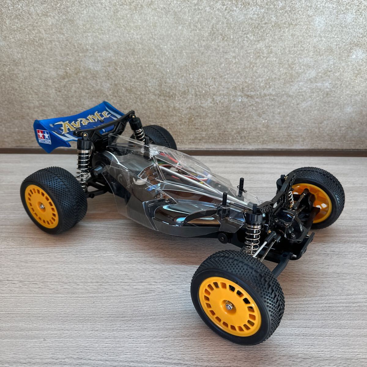 売り切り！タミヤ TAMIYA 1/10 電動RC 4WD レーシングバギー アバンテ Mk.ⅡDF-03 シャーシ フルセット OPTION NO.1 2.4GHz MT-315 即走行