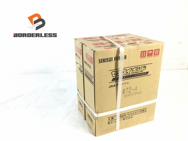 ☆未使用品20本☆積水フーラー セキスイボンド #72-A 330ml 1ケース10本×2箱 変成シリコーンポリマー 白色 1液 カートリッジタイプ 102087