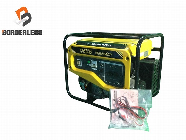 ☆未使用 保管品☆SUBARU スバル 2.4kVA ガソリンエンジン発電機 Generator SGN24 60Hz 西日本 ※コメント必読 101031
