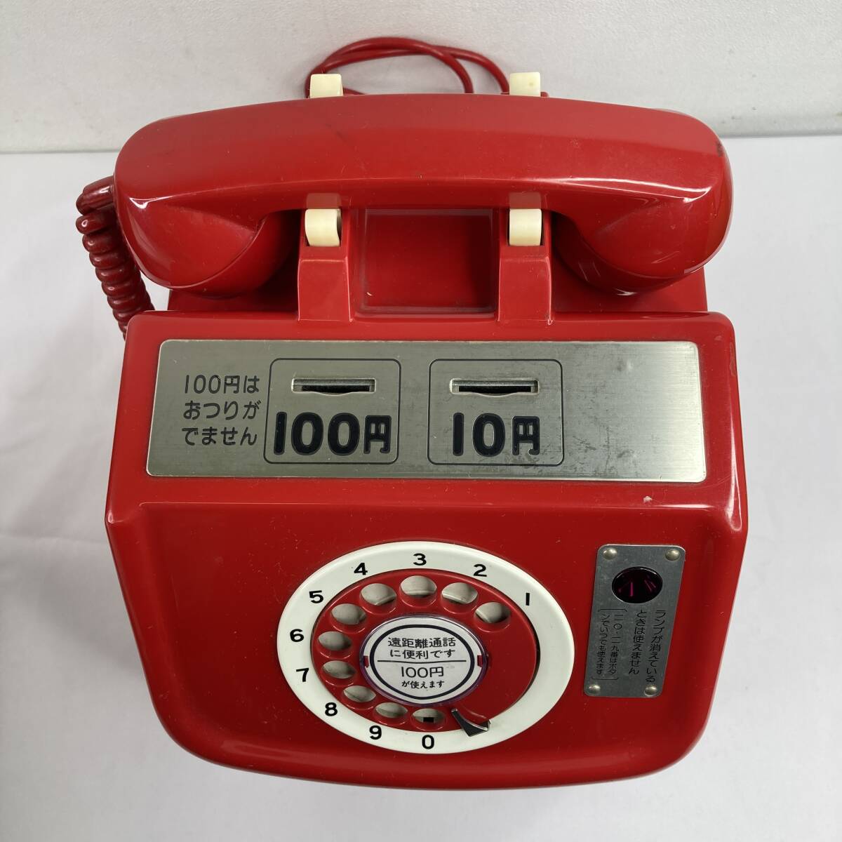 日本電信電話 NTT 赤電話 ダイヤル式 公衆電話 678-A2 1989年製 日本電信電話 NTT 赤電話 ダイヤル式 公衆電話 678-A2 1989年製