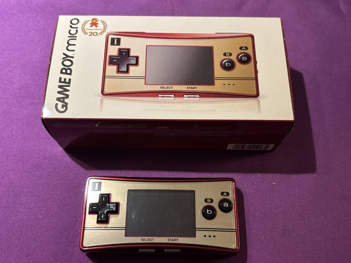 ゲームボーイ ミクロ / GAMEBOY MICRO ファミコンバージョン + ゲームボーイ ミクロ / GAMEBOY MICRO ファミコンバージョン +