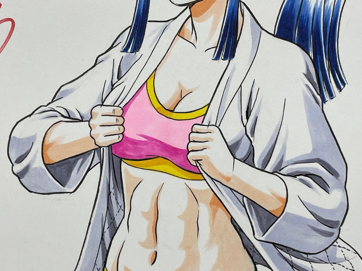 プラレス三四郎 神矢みのる描き下ろしイラスト 著者直筆サイン プラレス三四郎 神矢みのる描き下ろしイラスト 著者直筆サイン