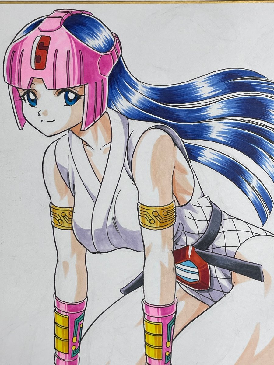 プラレス三四郎 神矢みのる描き下ろしイラスト 著者直筆サイン プラレス三四郎 神矢みのる描き下ろしイラスト 著者直筆サイン