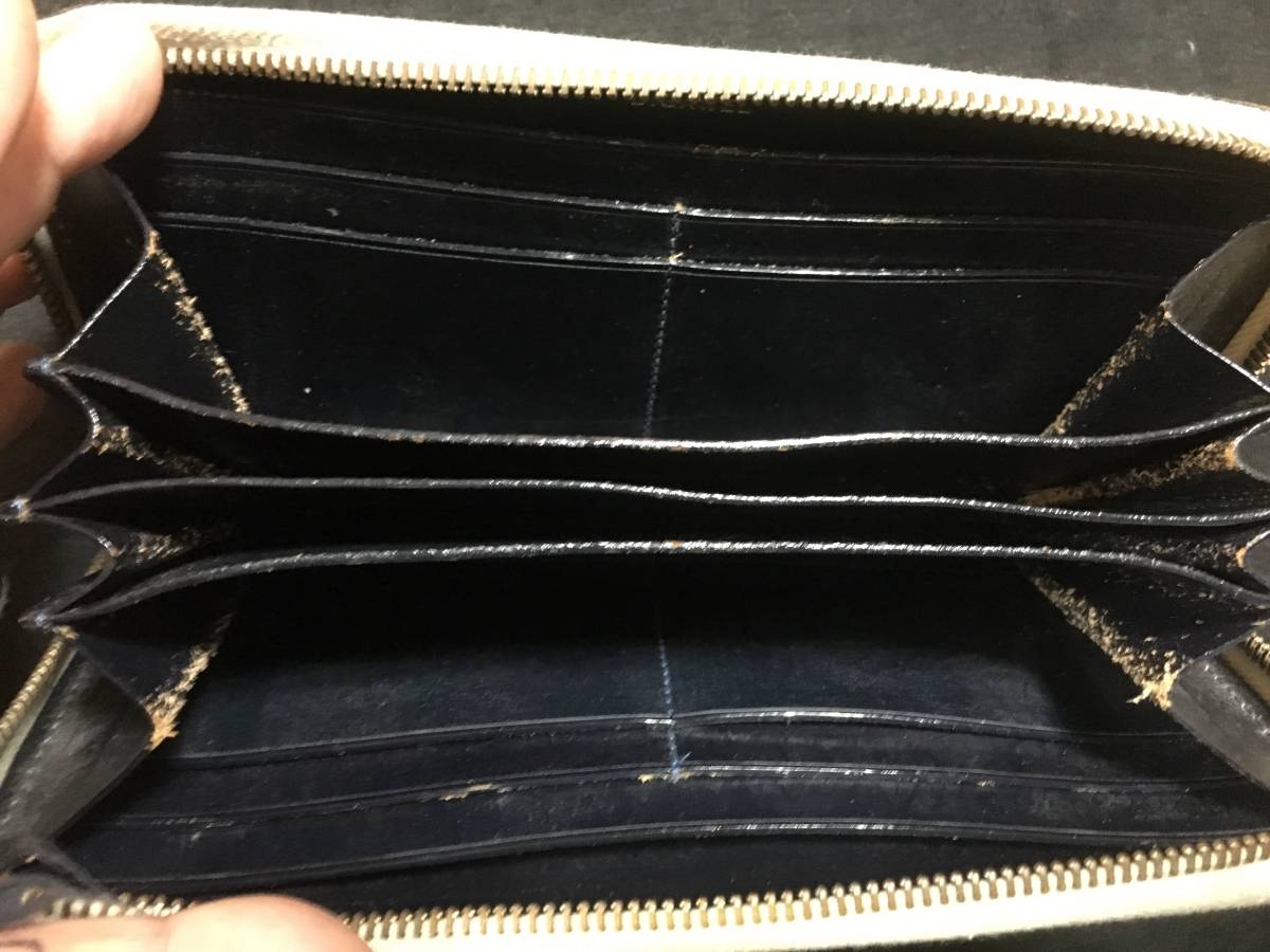 即決 定価54000 DIGAWEL LONG PURSE レザー ウォレット 財布 ディガウェル_画像2