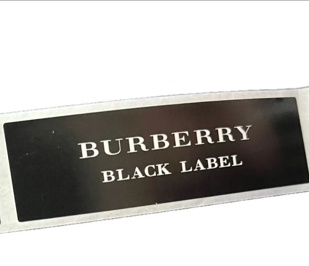 バーバリーブラックレーベル ロゴ プレート バーバリー ブラックレーベル ロゴ シール 【6枚】BURBERRY