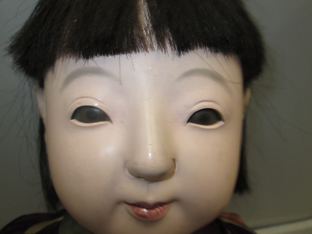 72390円 購買 明治時代 抱き人形 男の子 50cm 市松人形