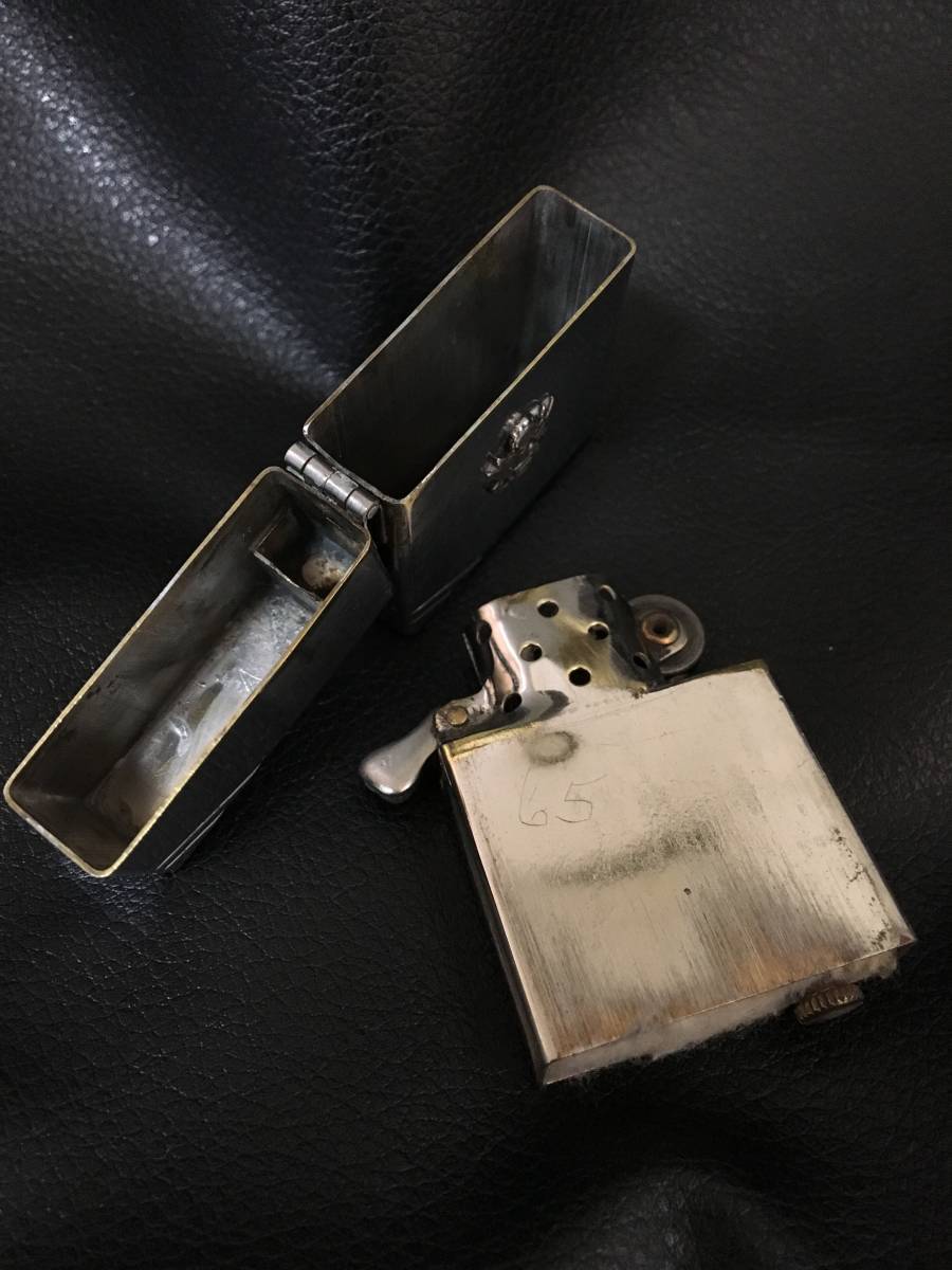 Zippo outside hinge 4 barrel 　　アウトサイドヒンジジッポ　one of kind zippo オーダー一品物　超希少品_画像4