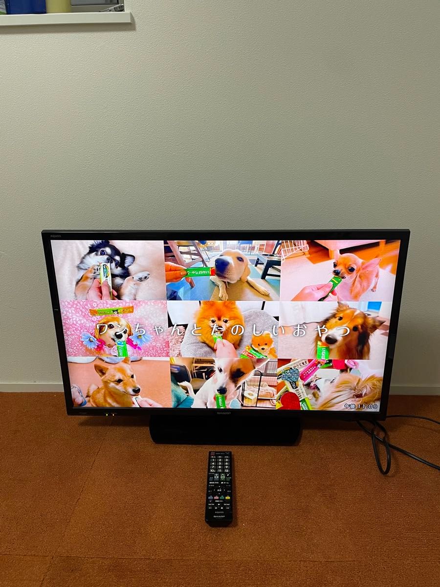 SHARP 液晶テレビ 32V型 AQUOS 2T-C32AE1 2019年製 TV シャープ SHARP 液晶テレビ 32V型 AQUOS 2T-C32AE1 2019年製 TV シャープ