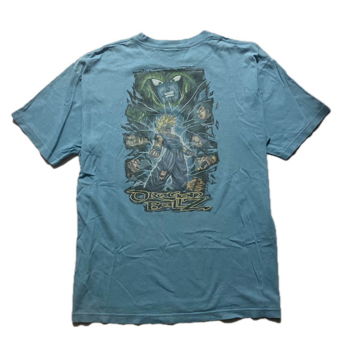 襤褸鬼フェード ドラゴンボール 水色 Tシャツ XLサイズ|Yahoo 襤褸鬼フェード ドラゴンボール 水色 Tシャツ XLサイズ|Yahoo