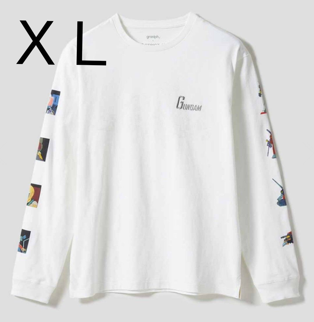 XL ガンダム ホワイトベース 長袖Tシャツ STRICT-G グラニフ