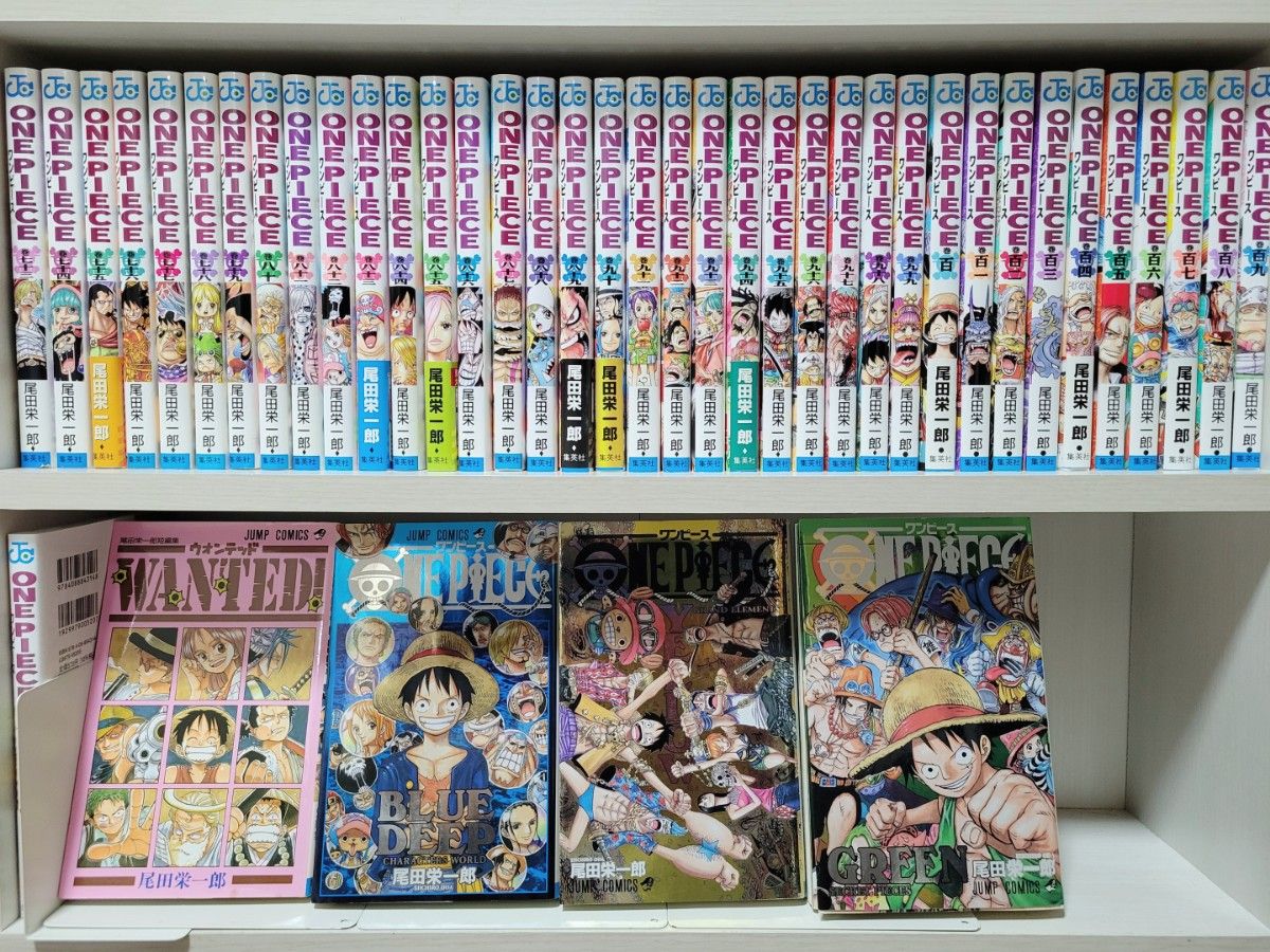 ONEPIECE既刊全巻110巻+関連本/全巻簡易クリーニング済み/W02 ONEPIECE既刊全巻110巻+関連本/全巻簡易クリーニング済み/W02