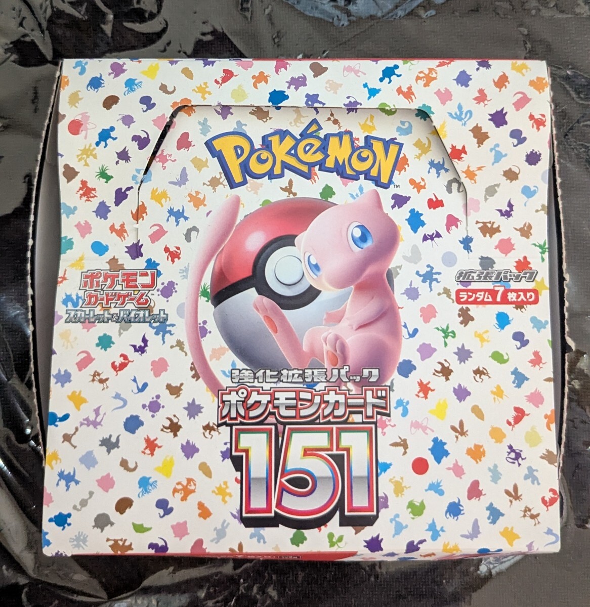 ポケモンカード151 BOX シュリンク無し ペリペリ無し ポケモンカードゲーム スカーレット&バイオレット 強化拡張パック