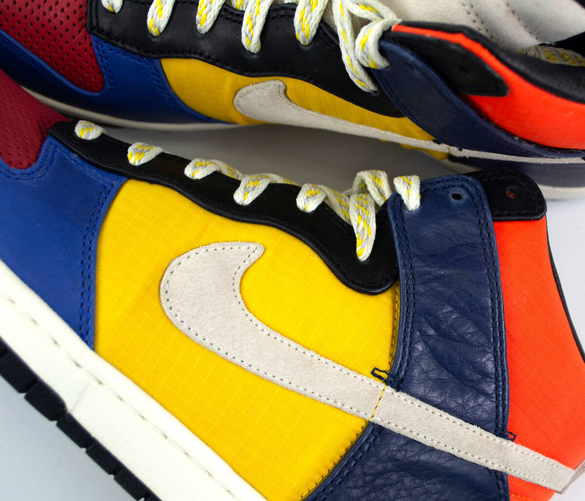 国内正規 新品未使用 NIKE DUNK HIGH SUPREME BTTYS 【BE TRUE TO YOUR SCHOOL】 ナイキ ダンク ハイ サプリーム カレッジカラー 611_画像2