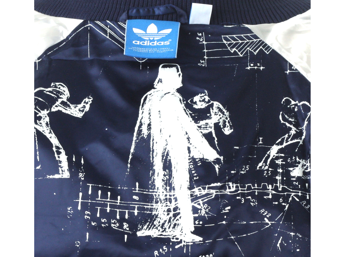 [ внутренний стандартный товар ] новый товар не использовался [ADIDAS ORIGINALS x STAR WARS] SATIN JACKET Adidas Звездные войны атлас жакет Japanese sovenir jacket M