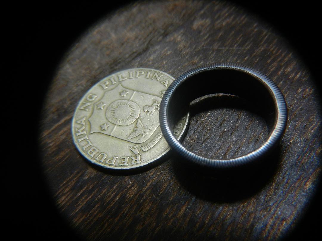 Old coin［コインリング／フィリピン／50センティモ／♯21］の画像7