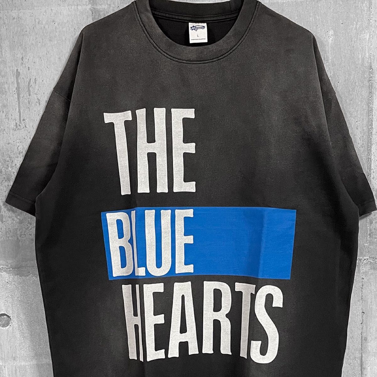 L ブルーハーツ BLUE HEARTS Tシャツ 甲本ヒロト バンドT 真島 L ブルーハーツ BLUE HEARTS Tシャツ 甲本ヒロト バンドT 真島