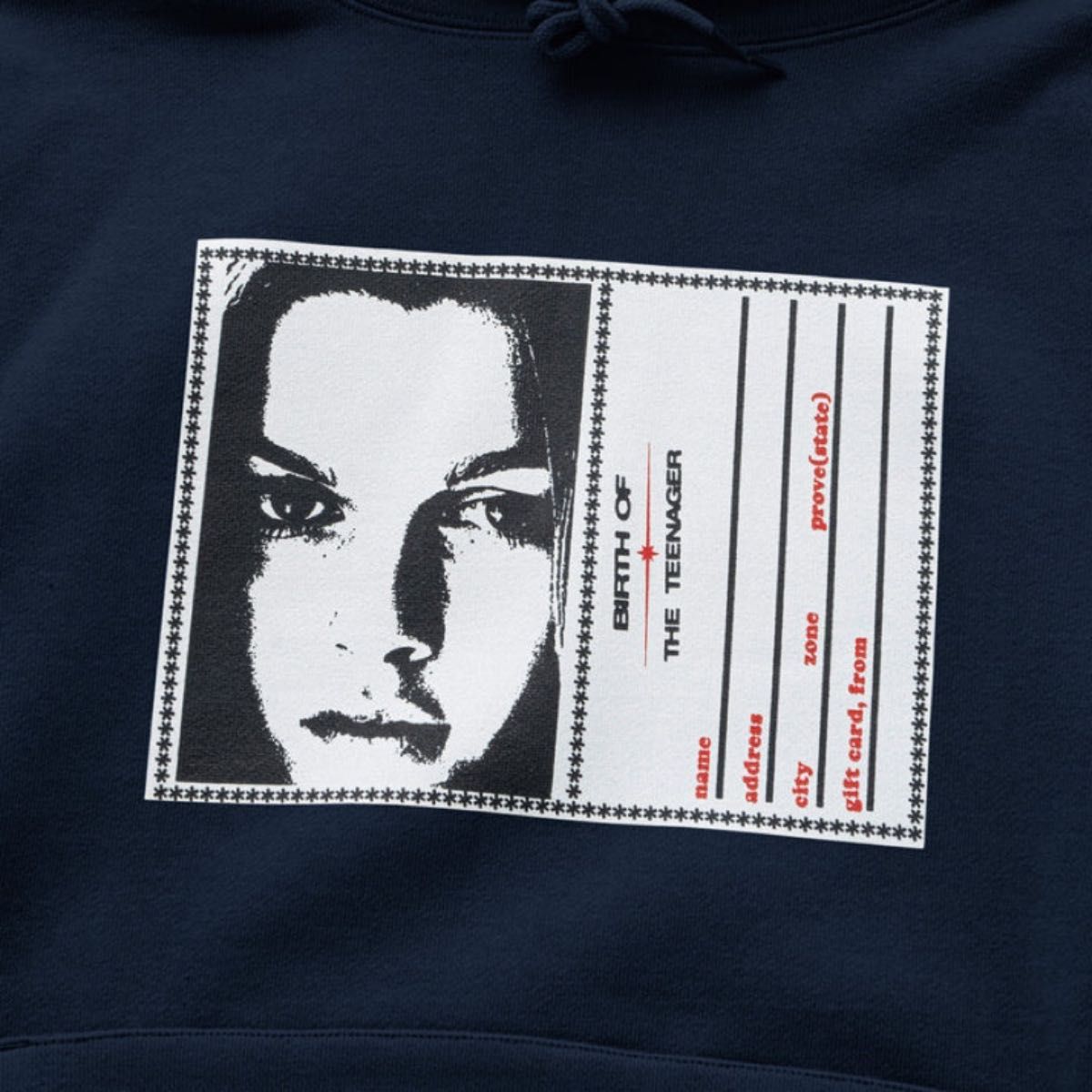 限定価格 】BoTT Letter Hoodie ネイビー パーカー Lサイズ 新品 限定価格 】BoTT Letter Hoodie ネイビー パーカー Lサイズ 新品