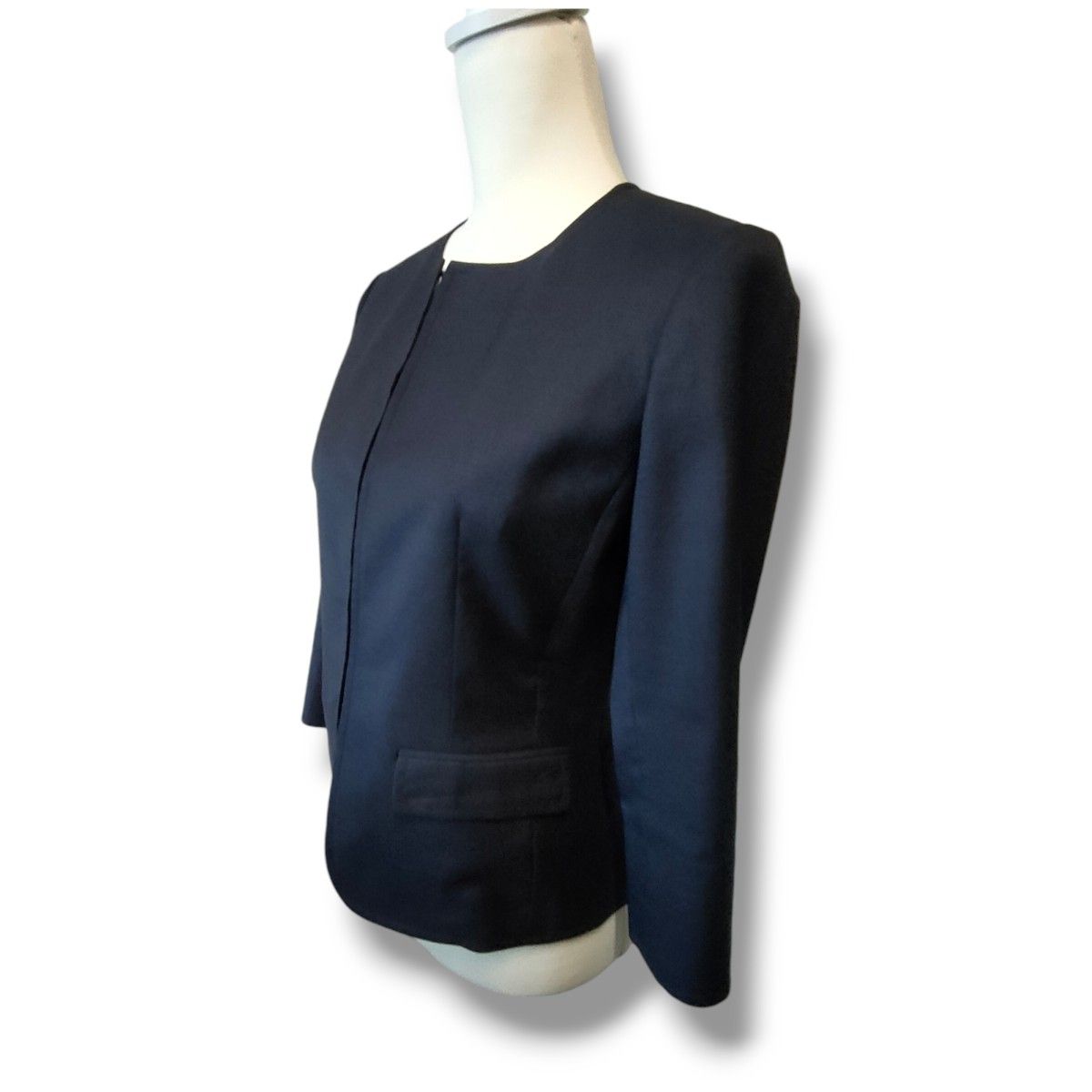 THE SUIT COMPANY ザスーツカンパニー ノーカラージャケット THE SUIT COMPANY ザスーツカンパニー ノーカラージャケット