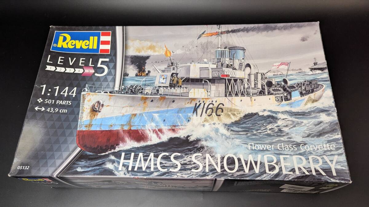 1/144 ドイツレベル　Flower Class Corvette HMCS SNOWBERRY 　エデュアルドエッチングパーツ　セット