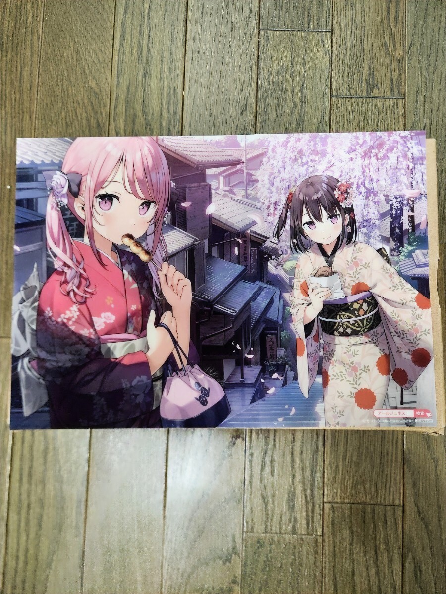 カントク先生☆新作版画展☆しずくちゃん&くるみちゃん・非売品 カントク先生☆新作版画展☆しずくちゃん&くるみちゃん・非売品
