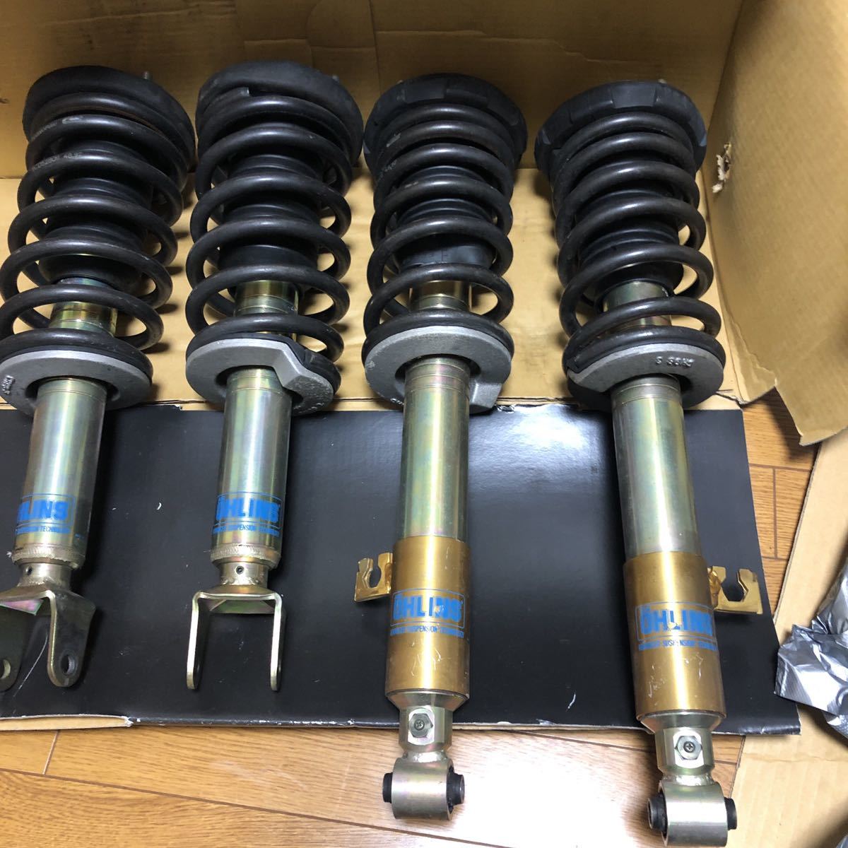  Mazda FD3S for Ohlins shock, Mazda Speed B specifications Aiba  is springs complete set one stand amount used 