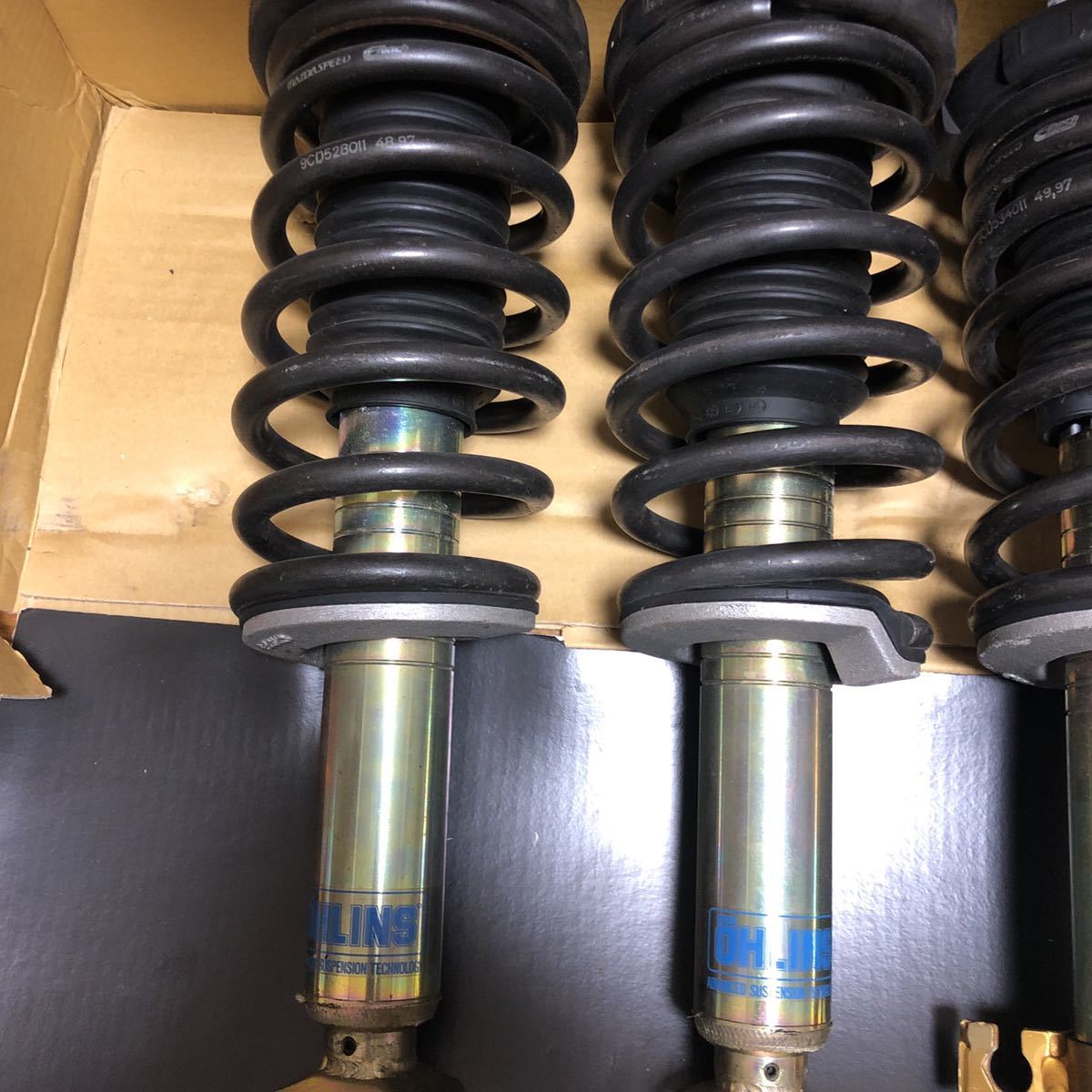  Mazda FD3S for Ohlins shock, Mazda Speed B specifications Aiba  is springs complete set one stand amount used 