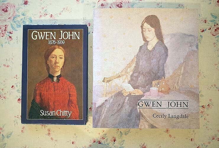 47337/グウェン・ジョン 作品集 2冊セット Gwen John 1876-1939 With A Catalogue Raisonne 英国絵画 画集 油彩画 水彩画 素描
