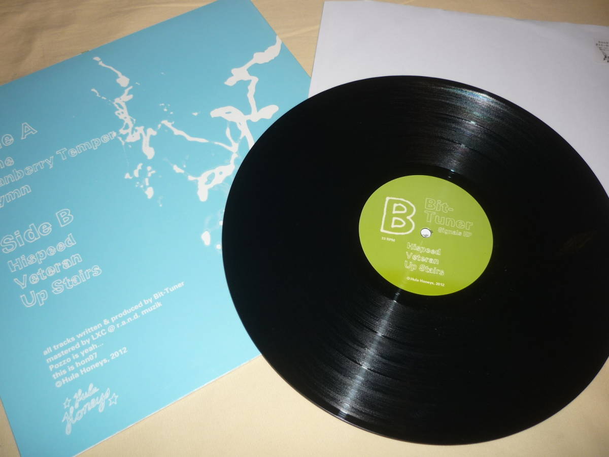 Bit-Tuner / Signals EP ～Switzerland / Hula Honeys hon07 / Limited Edition_画像2