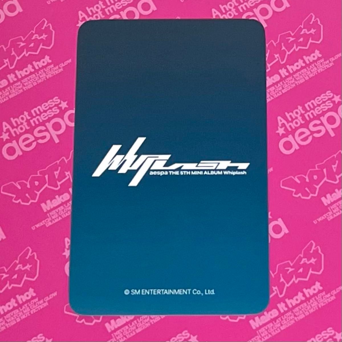 aespa whiplash DMM dear my muse 特典 トレカ ウィンター aespa whiplash DMM dear my muse 特典 トレカ ウィンター
