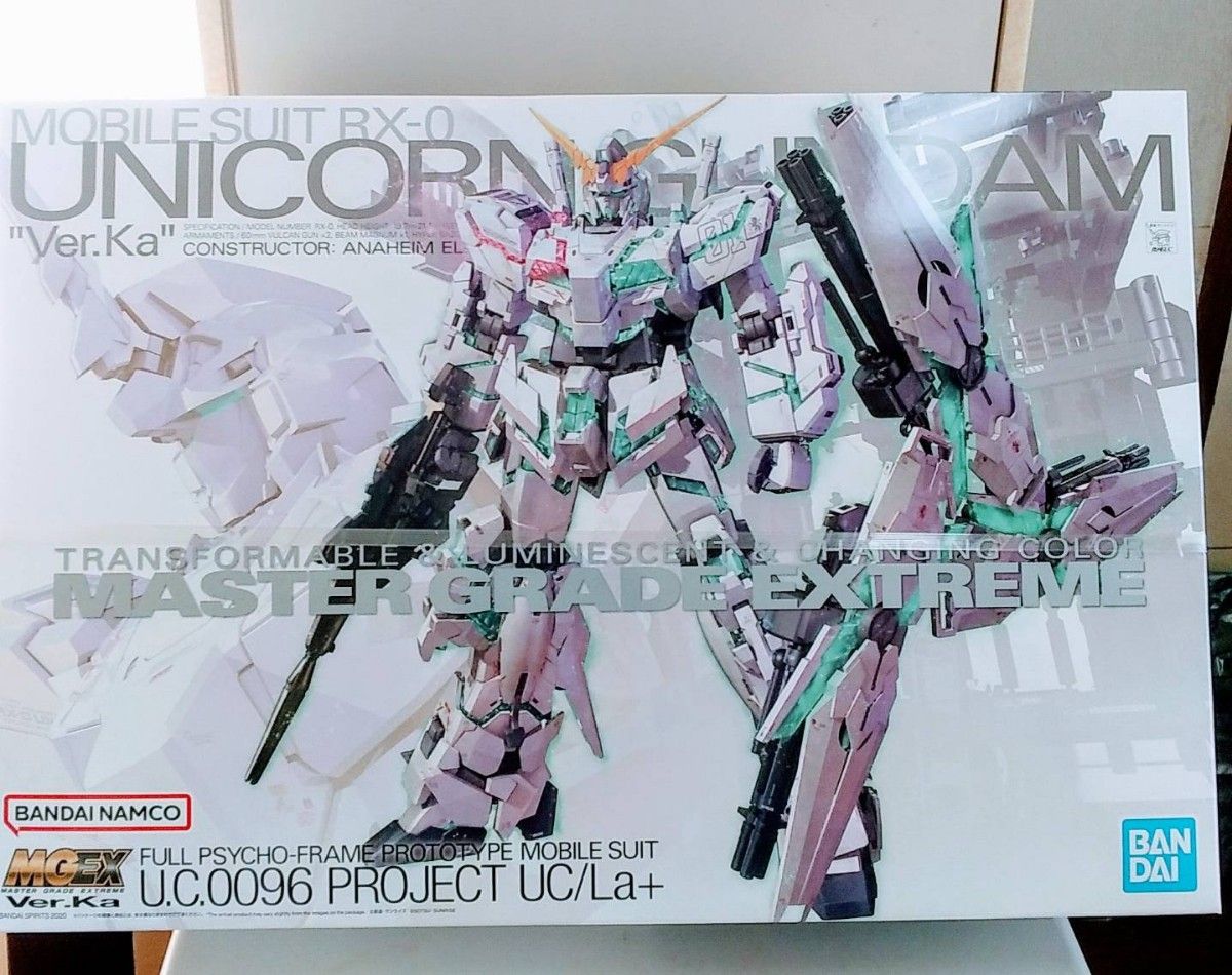 MGEX ユニコーンガンダム Ver Ka 機動戦士ガンダムUC 未組立 MGEX ユニコーンガンダム Ver Ka 機動戦士ガンダムUC 未組立