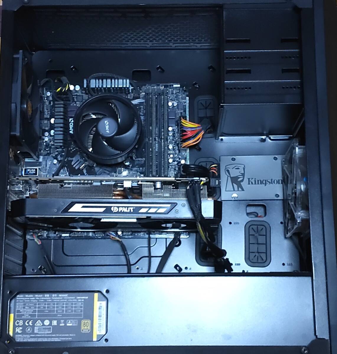 自作PC RYZEN5 2600・16GB・128GB・Quadro2000 スマホ・タブレット・パソコン 自作PC RYZEN5 2600・16GB・128GB・Quadro2000 スマホ・タブレット・パソコン
