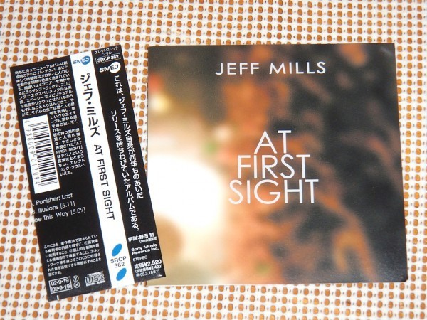 廃盤 Jeff Mills ジェフ ミルズ At First Sight デトロイト 名作 最大84％オフ！ ～ ミニマル 捨て曲無しの テクノ スピリチュアル で あなたにおすすめの商品 スペーシー