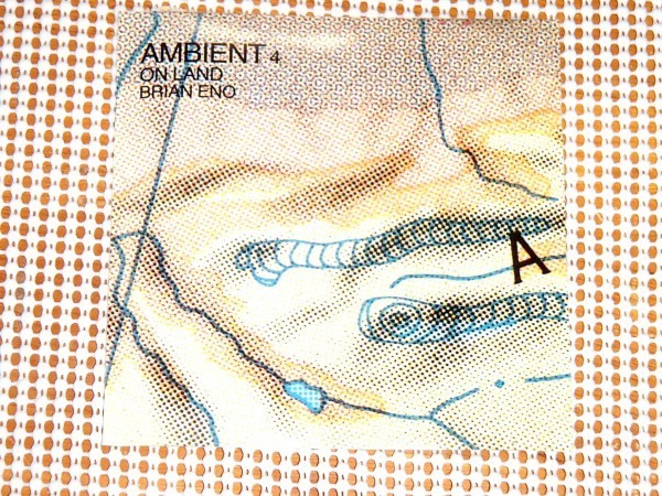 廃盤 US初出 NIMBUS刻印盤 Brian Eno ブライアン イーノ Ambient 4 On Land /アンビエント 環境音楽名作/ Bill Laswell Jon Hassell 参加_画像1