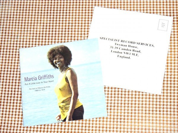 廃盤 Marcia Griffiths マーシャ グリフィス Put A Little Love In Your Heart / Trojan / Young Gifted & Black 等20曲収録 良質ベスト