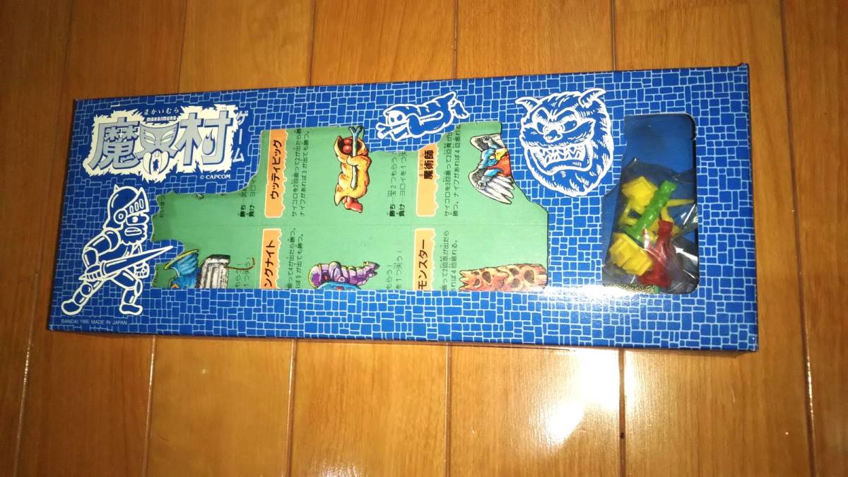 【新品】バンダイ　ジョイファミリー「魔界村　ゲーム」箱イタミボードゲーム_画像5
