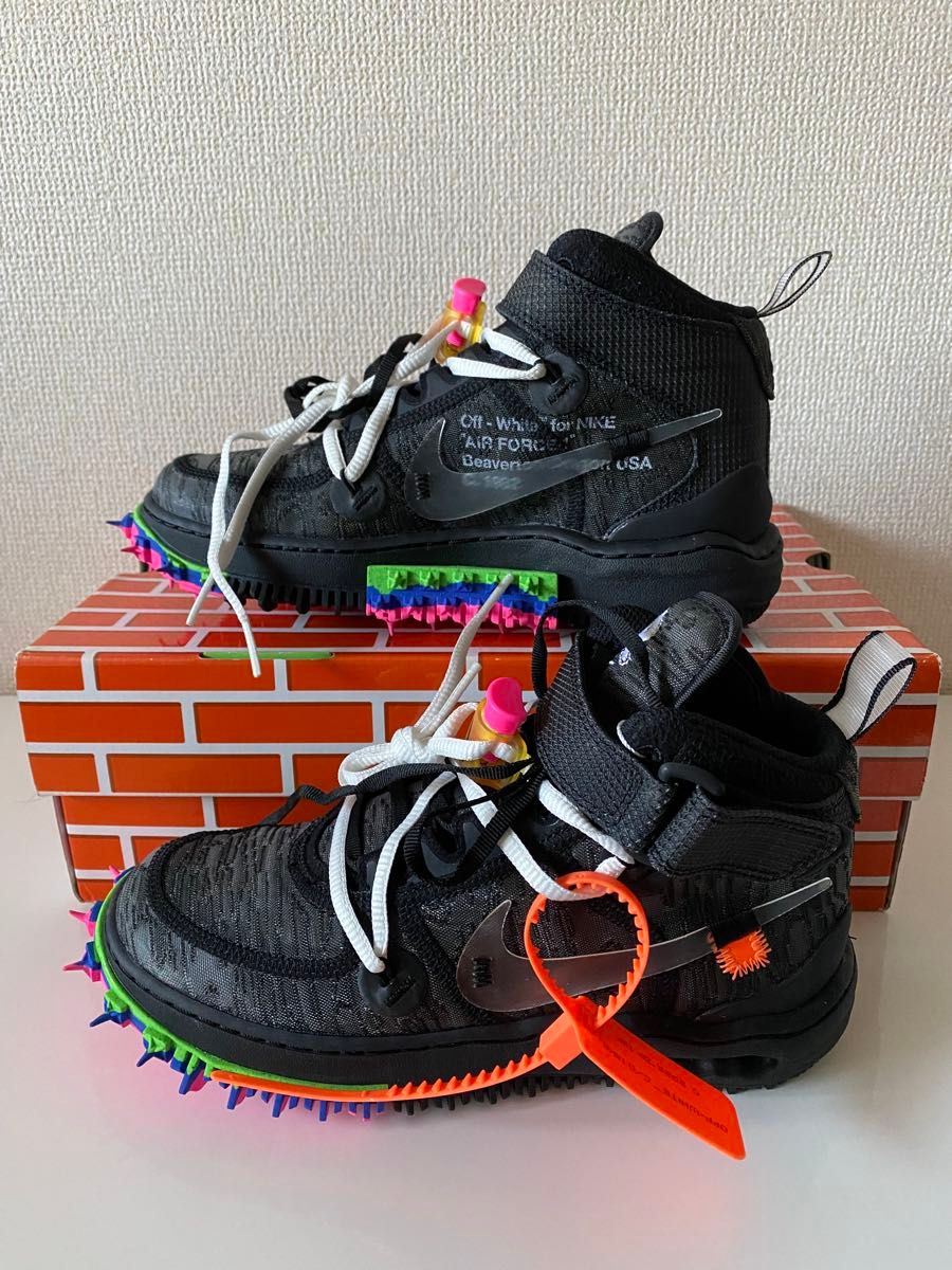オフホワイト × ナイキ エアフォース1 ミッド オフホワイト × ナイキ エアフォース1 ミッド