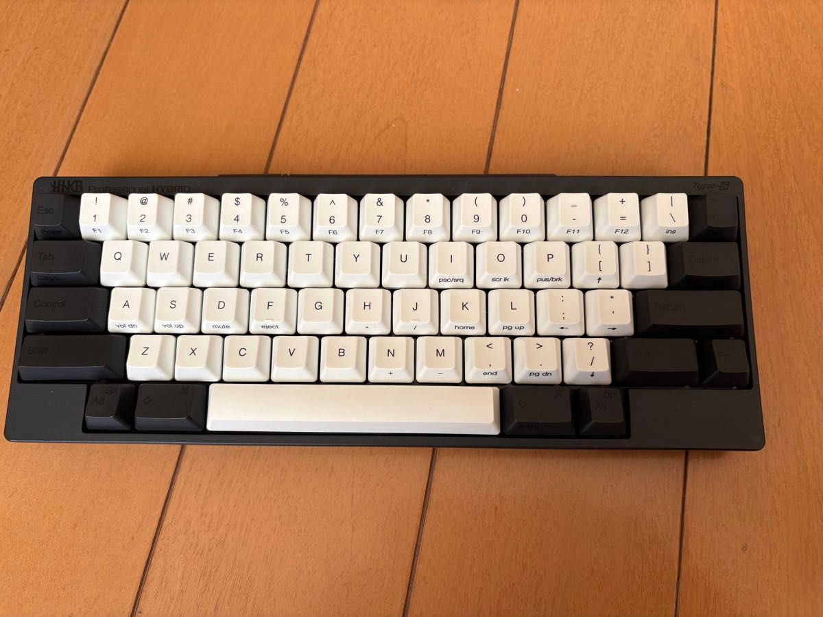 HHKB Professional HYBRID Type-S 墨 英字配列 【PFU純正 キー HHKB Professional HYBRID Type-S 墨 英字配列 【PFU純正 キー