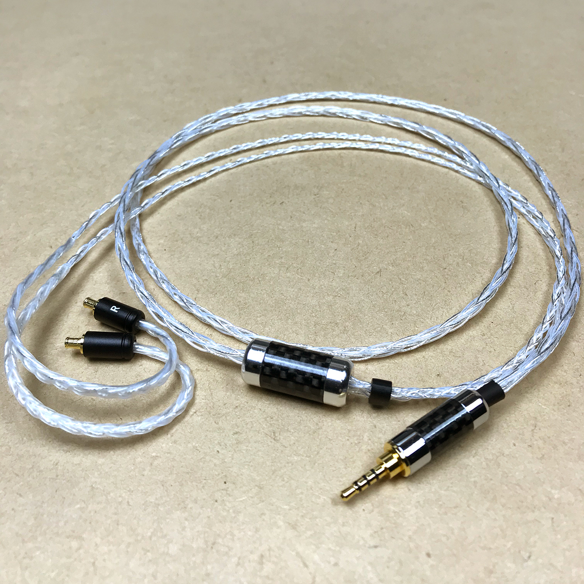 本物品質の モガミ 120cm 2.5mm4極 オーグライン+4N純銀線 8芯 A2DC用