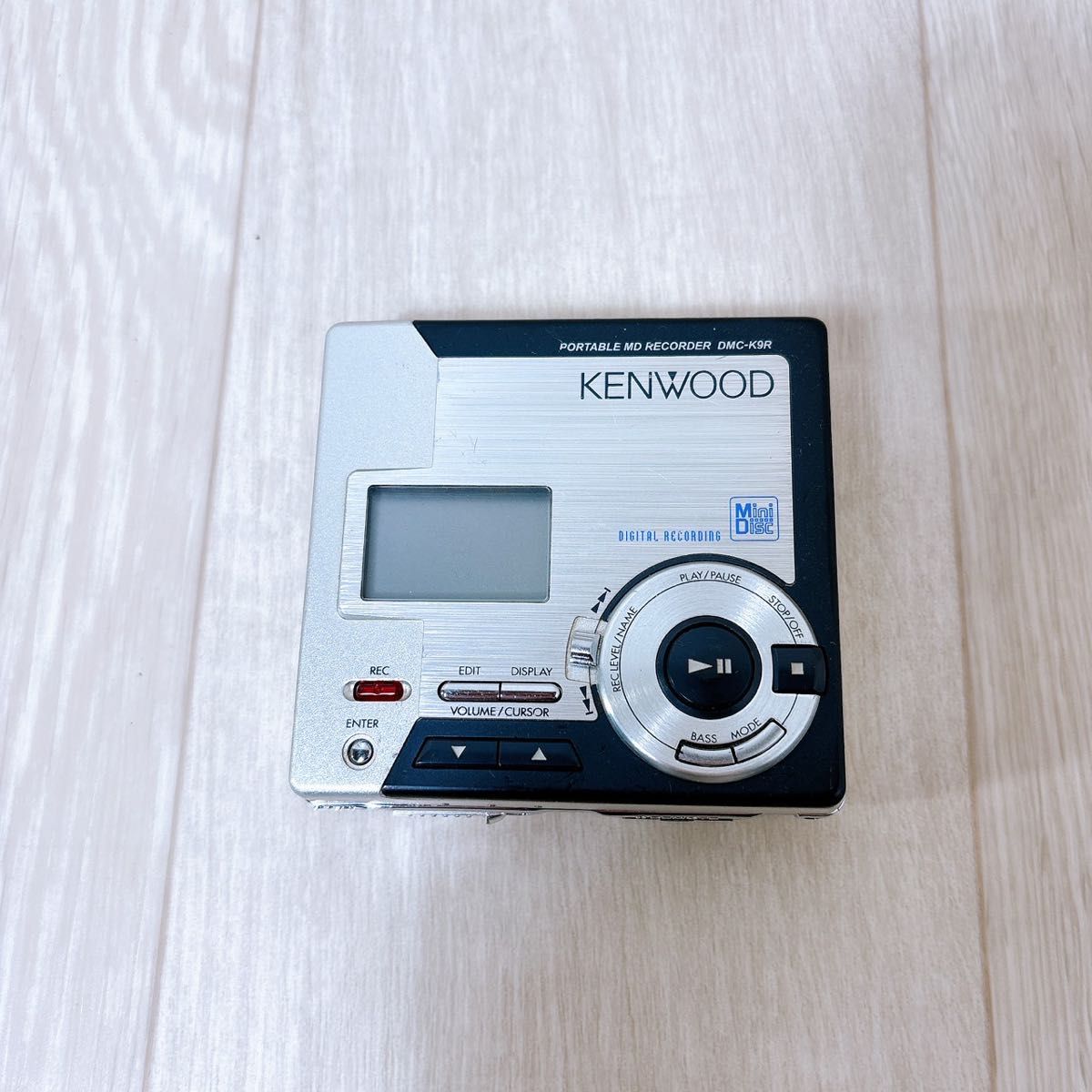 現状品 KENWOOD ケンウッド DMC-K9R ポータブルMDレコーダー 現状品 KENWOOD ケンウッド DMC-K9R ポータブルMDレコーダー