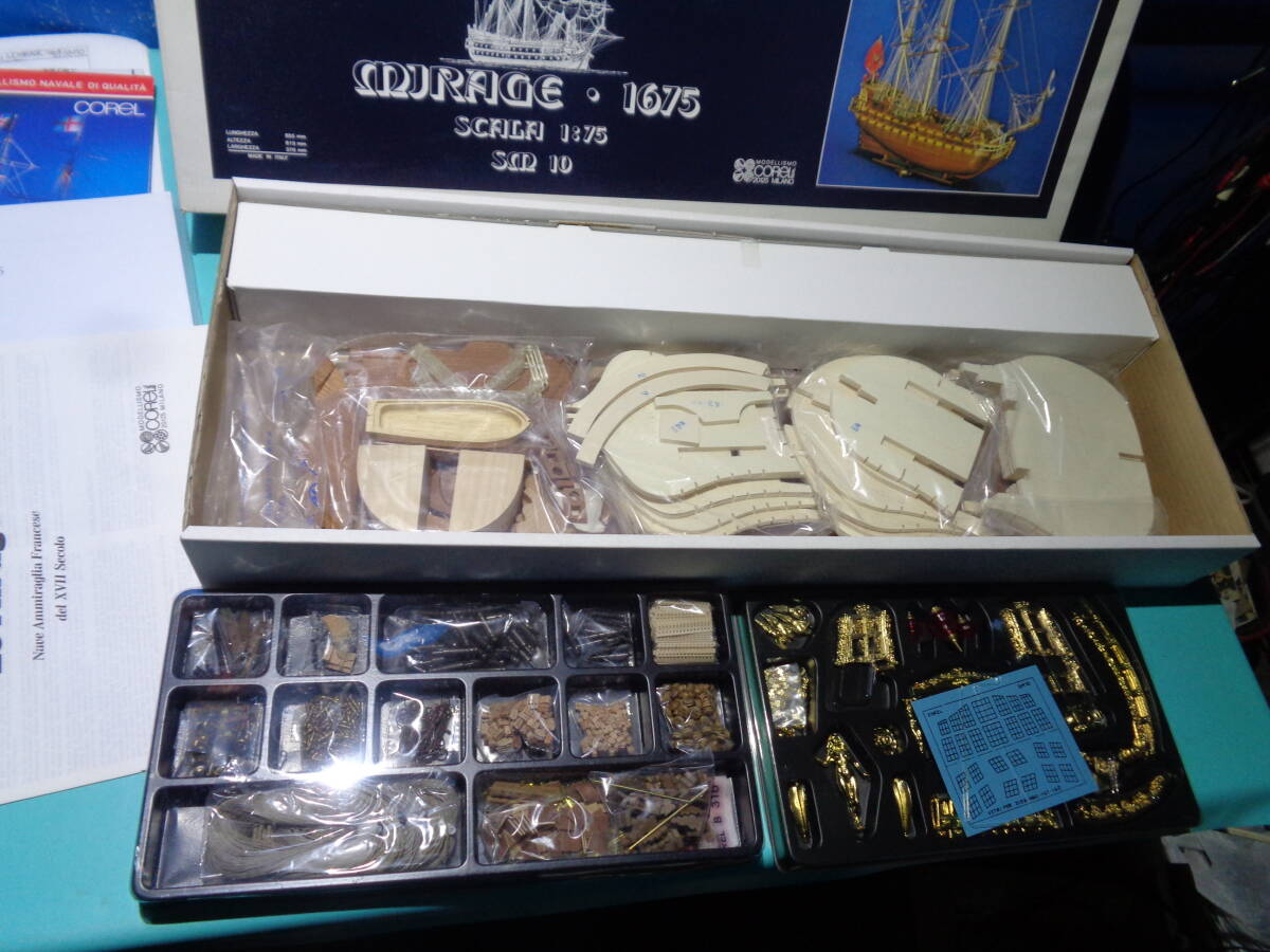 ミラージュ 1675 1/75 SM10 Modellismo Corel 20125 Milano 帆装 ミラージュ 1675 1/75 SM10 Modellismo Corel 20125 Milano 帆装